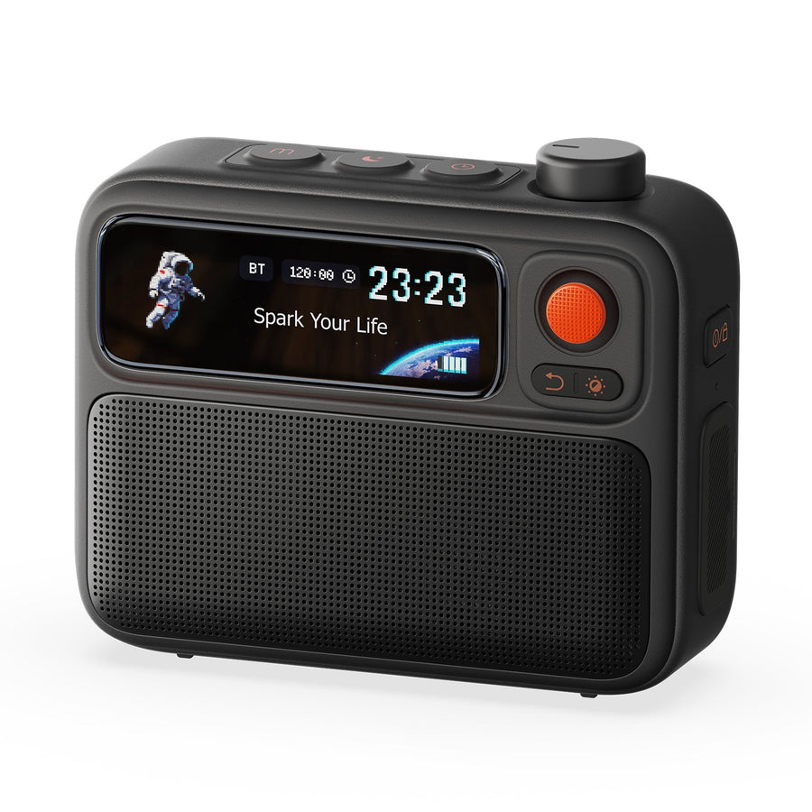 Enceinte de chevet Divoom FlowToo noire