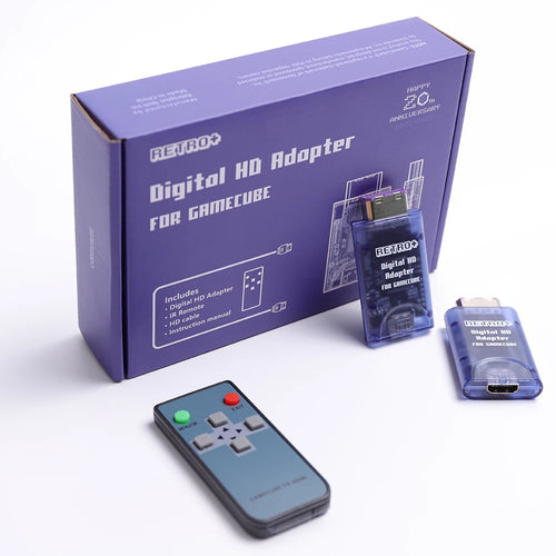 Adaptateur HDMI GameCube — sortie numérique par le port Digital AV