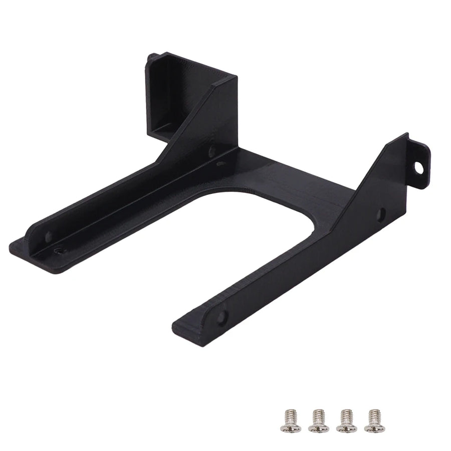 Support de disque dur 2,5 pouces pour PS2 Fat, coloris noir, avec quatre vis