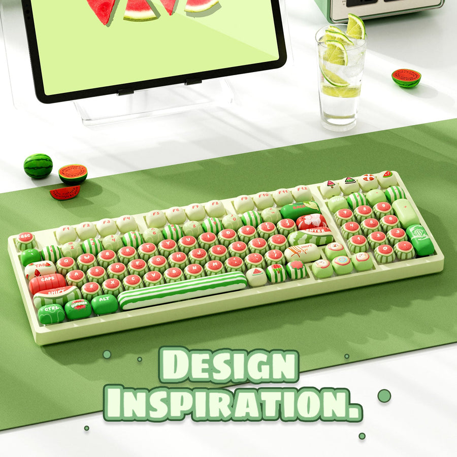 Set de keycaps PBT Akko, profils MOG/MOA/MAO, dye-sublimation 5 faces, tiges MX (visuel 16)