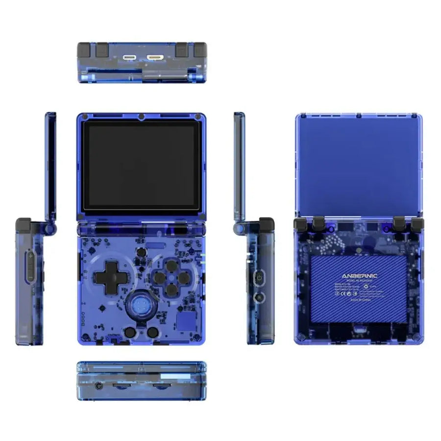 écran IPS 3,5 pouces RG35XXSP clamshell bleu