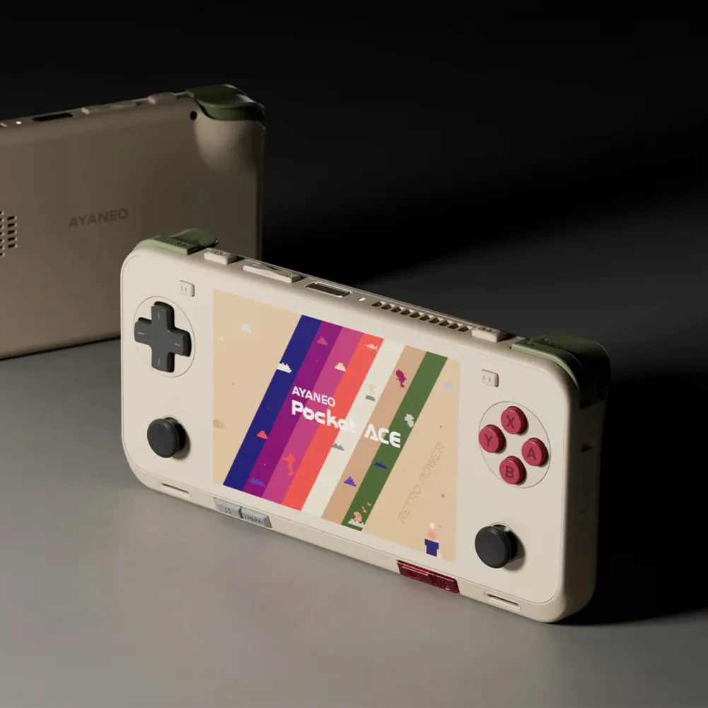 Console de jeu AYANEO Pocket ACE G3x Gen 2 avec écran et boutons visibles