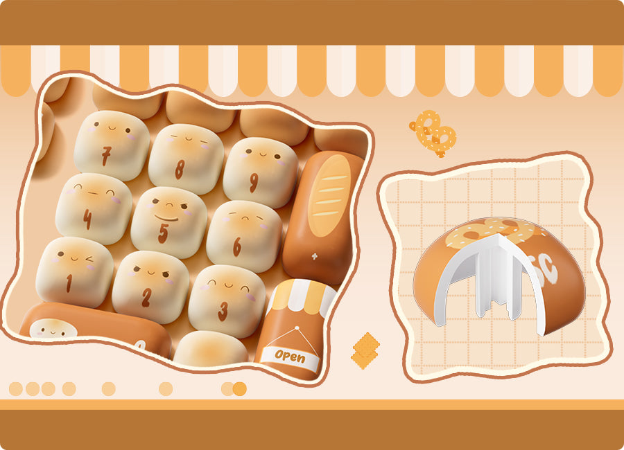 Set de keycaps PBT Akko, profils MOG/MOA/MAO, dye-sublimation 5 faces, tiges MX (visuel 9)