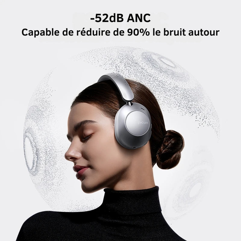 Casque gamer Picun F6 doté de la technologie ANC pour réduire le bruit de 90%