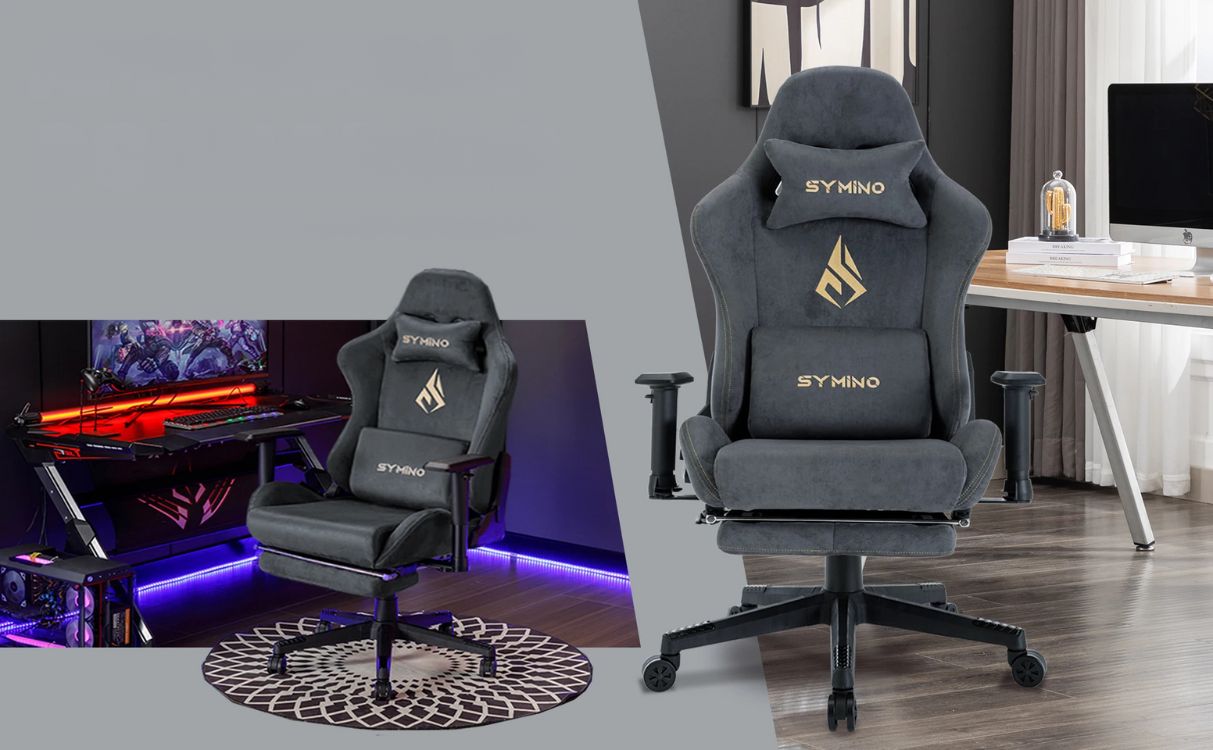 Chaise gamer symino ergonomique pour les joueurs passionnés