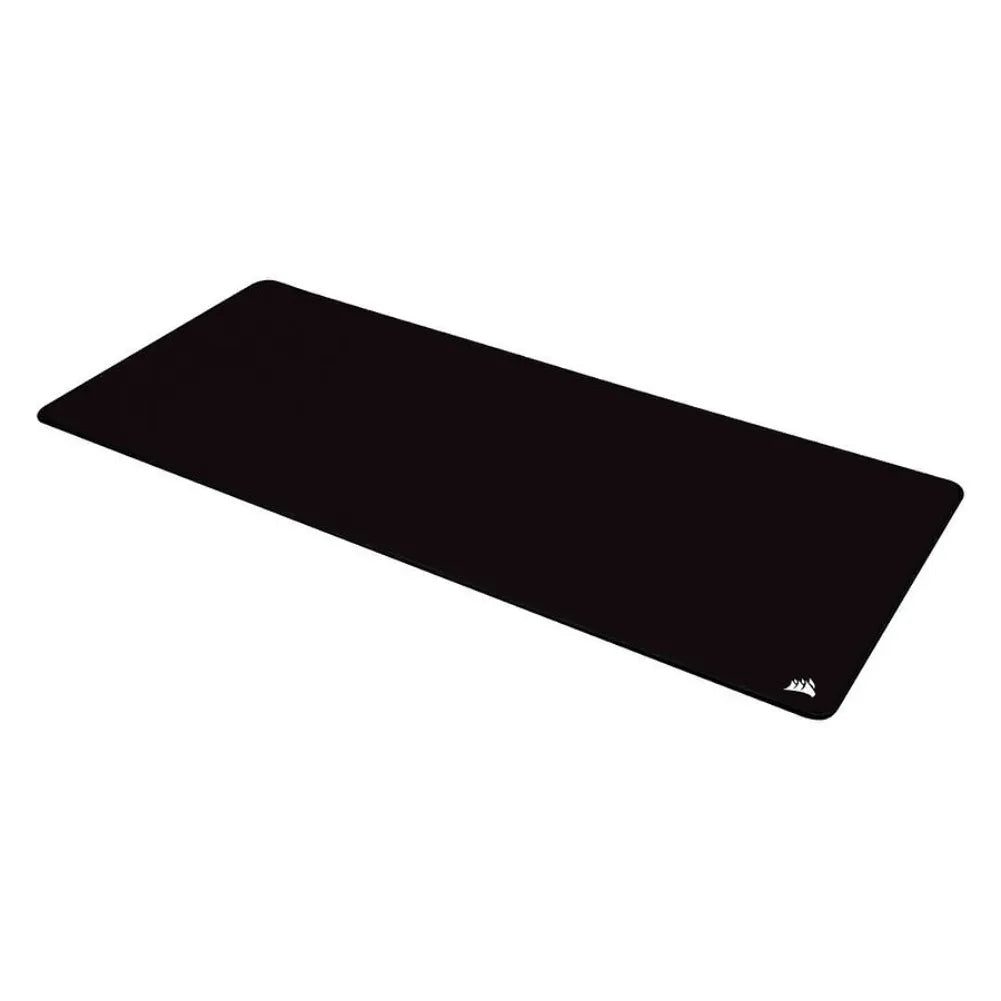Corsair MM350 Pro XXL gaming mouse pad with a rough surface and non-slip rubber base for optimal control.