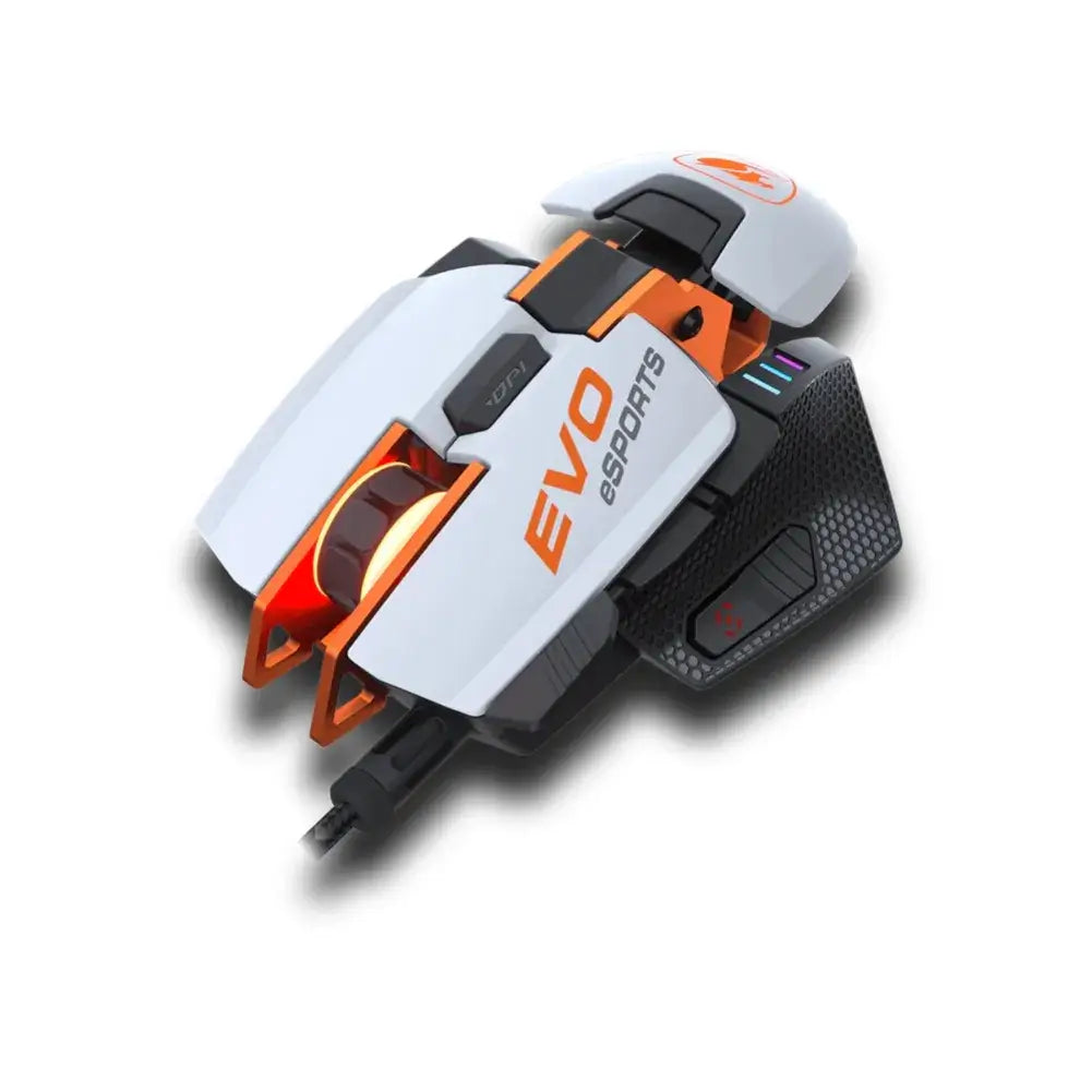 Bouton DPI et molette rétroéclairée de la souris e-sport Cougar