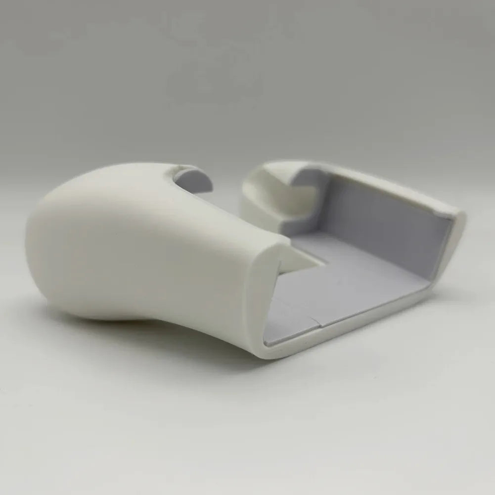 Grip ergonomique Miyoo Mini Plus, design blanc, parfait pour améliorer le confort et la prise en main.