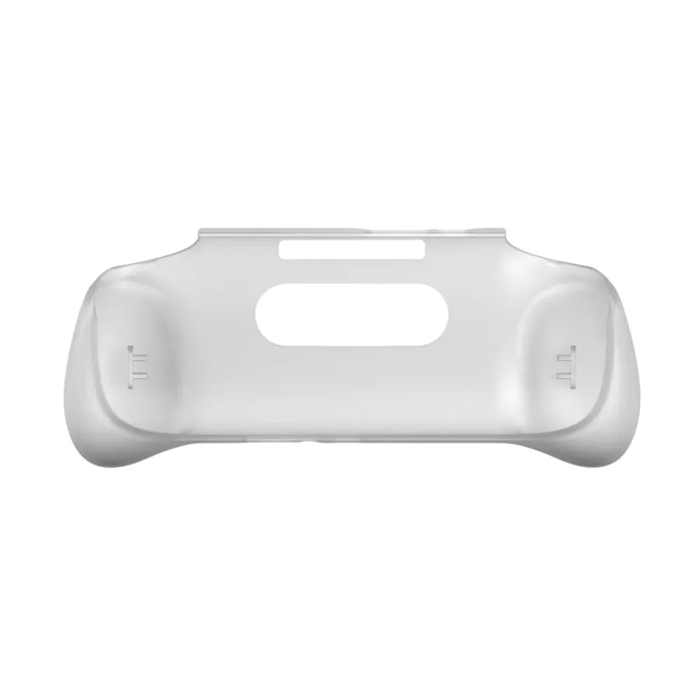 Grip ergonomique - Pour Retroid Pocket 5, vue de dessus d'une poignée ergonomique transparente.