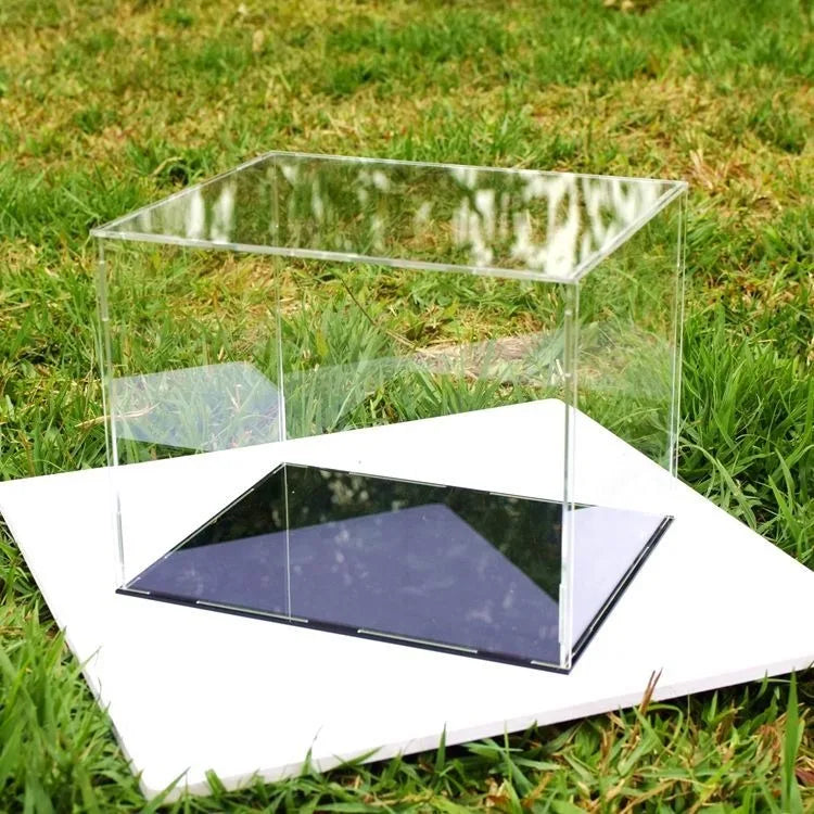 Vitrine en acrylique transparent à assembler pour figurines et objets de collection — visuel 17