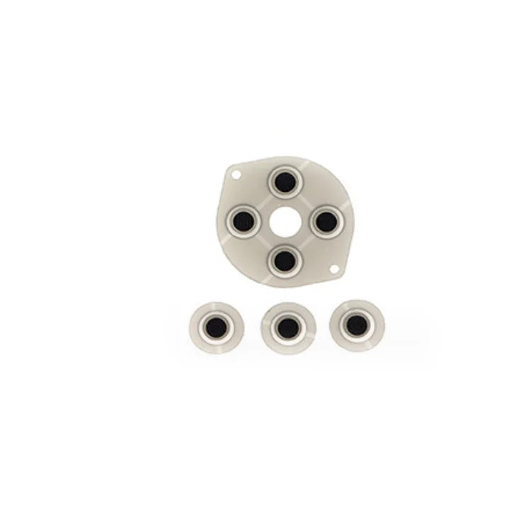 Membranes conductrices Game Gear noir translucide