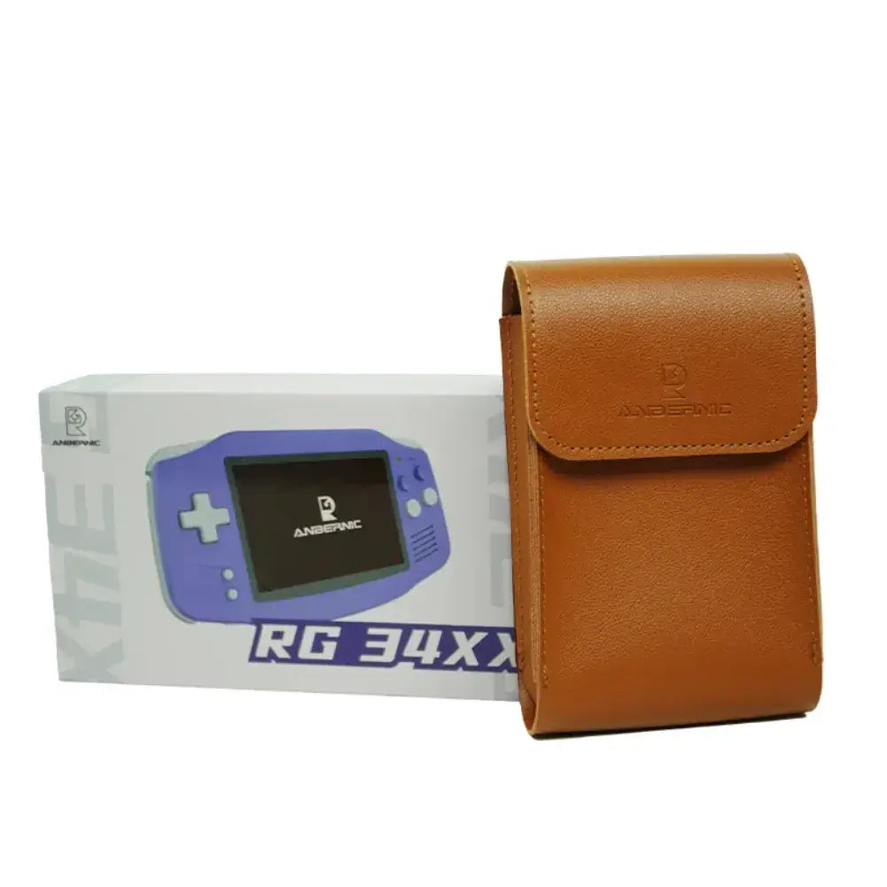 Housse Anbernic RG34XX – Élégance et transport sécurisé avec une console RG 34XX.