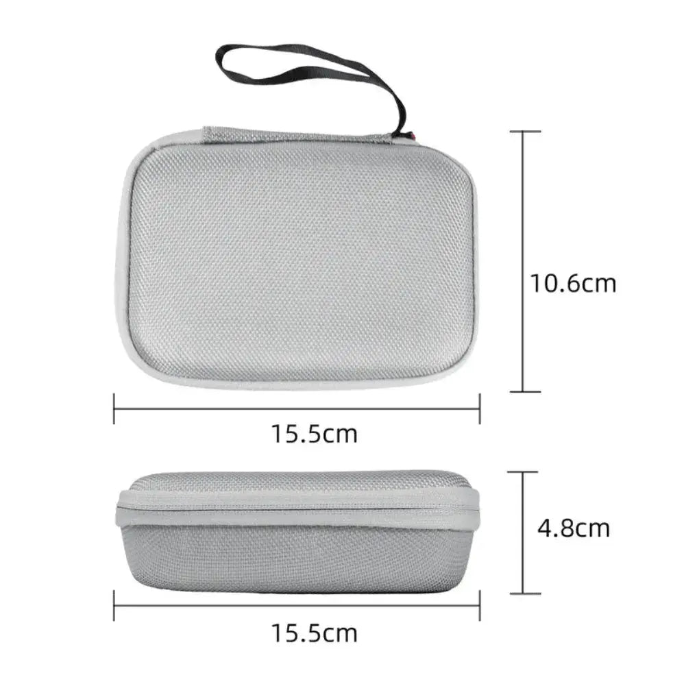 Housse Anbernic RG353V - Protection compacte et efficace avec dimensions 15.5x10.6x4.8cm, design stylé et léger.