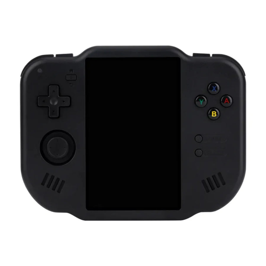 Manette de la Magicx Zero 40 Console retrogaming android avec écran noir.