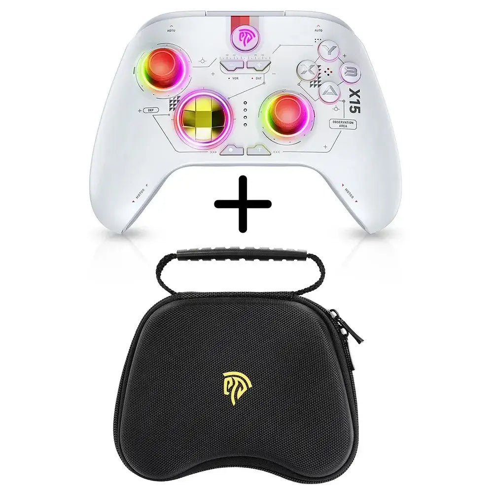 Manette EasySMX X15 Starfield rétroéclairée RGB avec sacoche