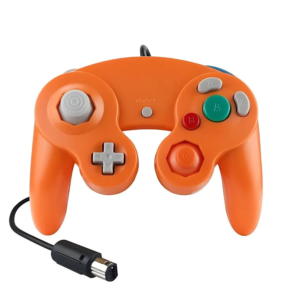 Manette GameCube de couleur orange