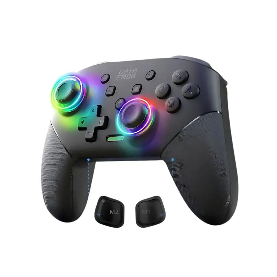 Manette Switch RGB Sans-fil de couleur Noir