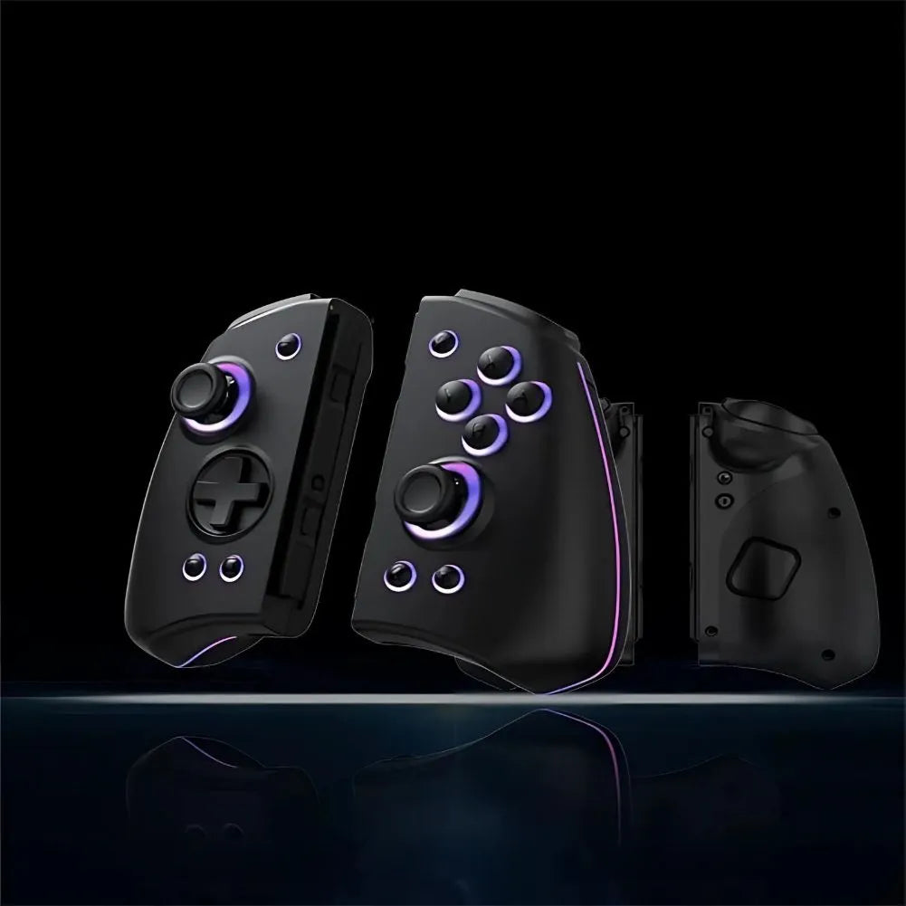 Manette de Switch Sans-fil Stellar de couloir noir
