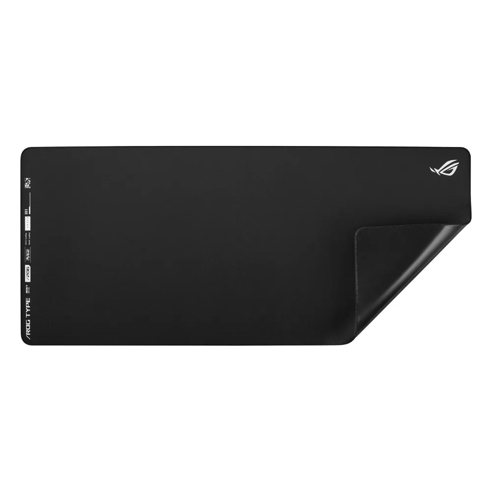 ROG Hone Ace XXL gaming mouse pad, durable hybrid fabric with anti-slip base, 900x400x3mm.