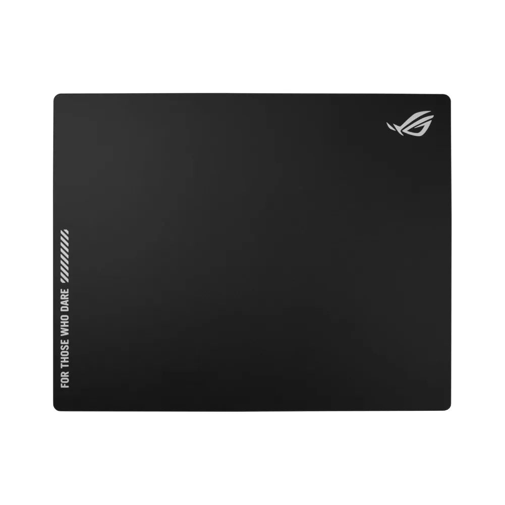ROG Moonstone Ace L Noir, tapis de souris gaming en verre trempé, surface lisse et antidérapante.
