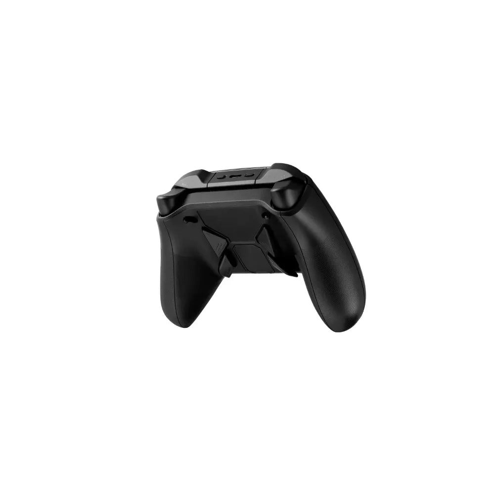 Manette ROG Raikiri Pro vue arrière, contrôles ajustables et design ergonomique pour Xbox et PC.