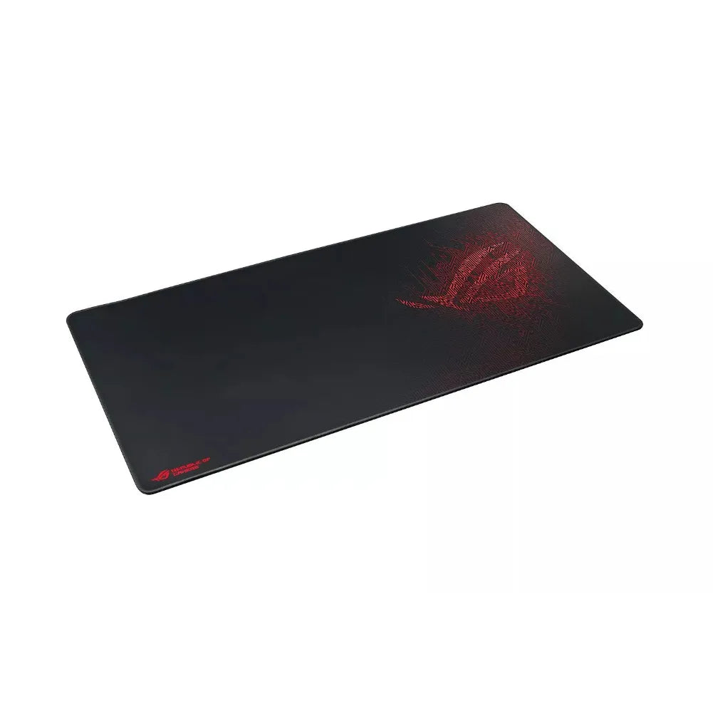 ROG Sheath XXL gaming mouse pad with anti-slip base and reinforced edges for durability and precision.
