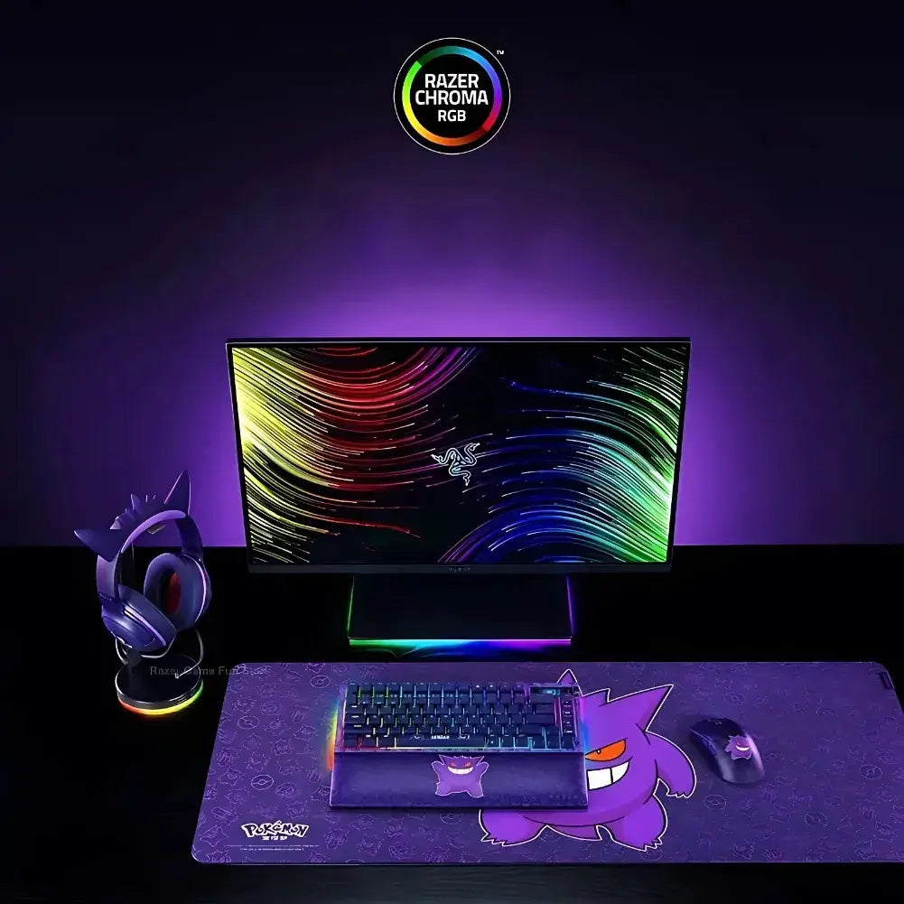 Setup complet gaming Razer Gengar Pokémon
