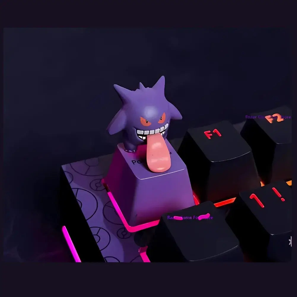 Keycaps Gengar Razer sur clavier RGB