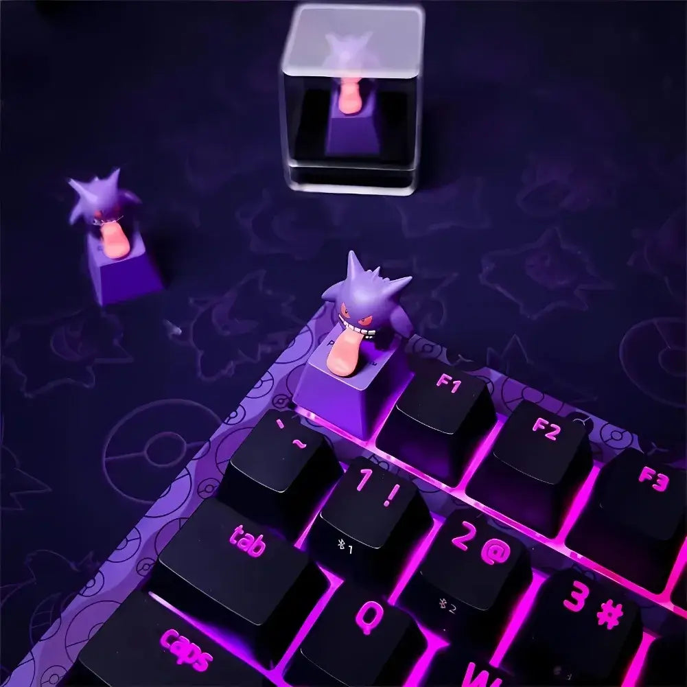 Set keycaps Razer violet Gengar Pokémon