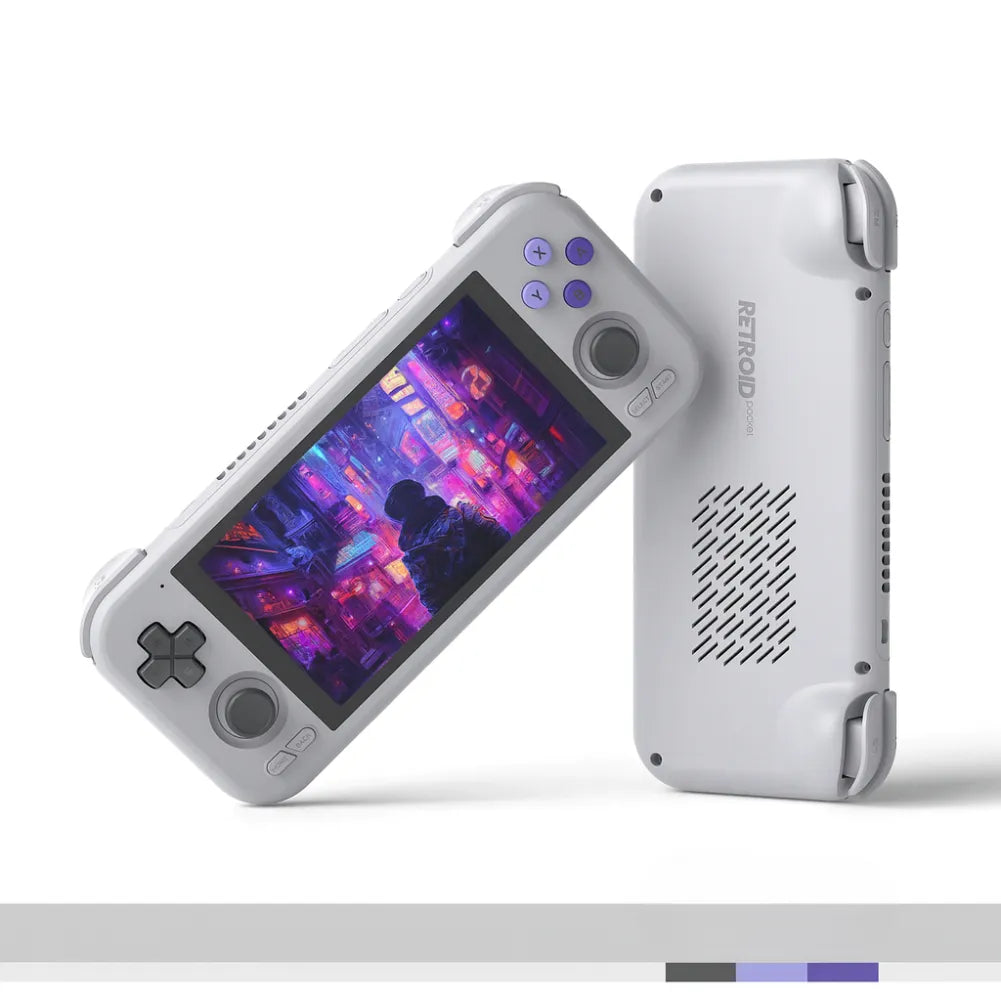 Retroid Pocket 4 Pro : console portable Android avec écran IPS 4,7" et contrôle analogique.
