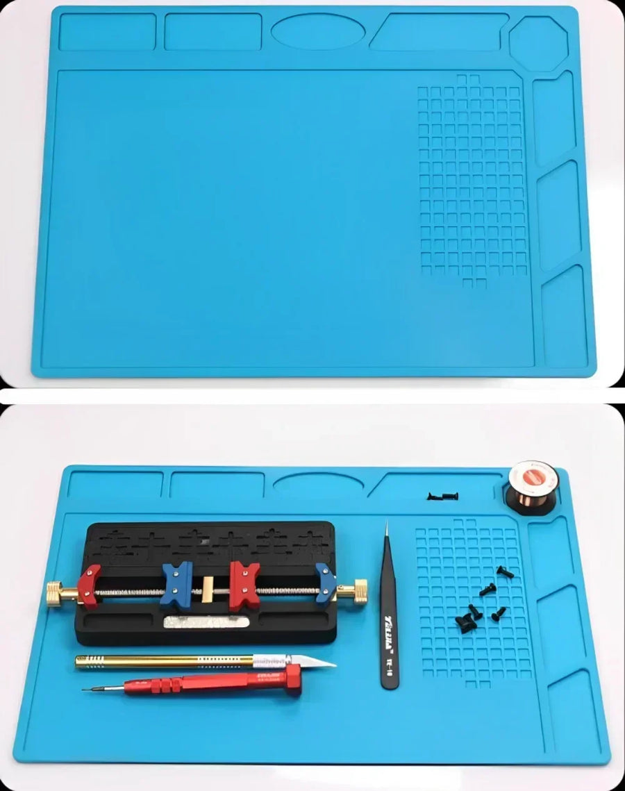 Tapis de soudure en silicone magnétique antistatique pour atelier de réparation — visuel 15