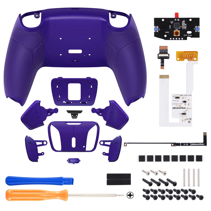 eXtremeRate RISE4 V3 kit for PS5 controller, galactic purple soft-touch colour — image 43