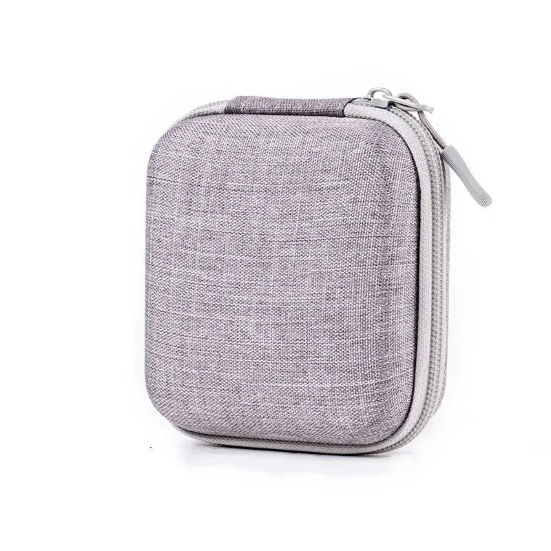 Housse de rangement en mousse EVA pour console de jeu portable RG35XX SP et RG34XX SP — Gris
