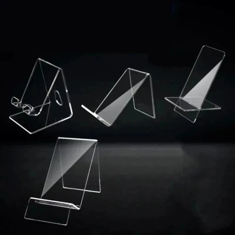 Support d'affichage en acrylique transparent à angle réglable pour console portable rétro — visuel 2