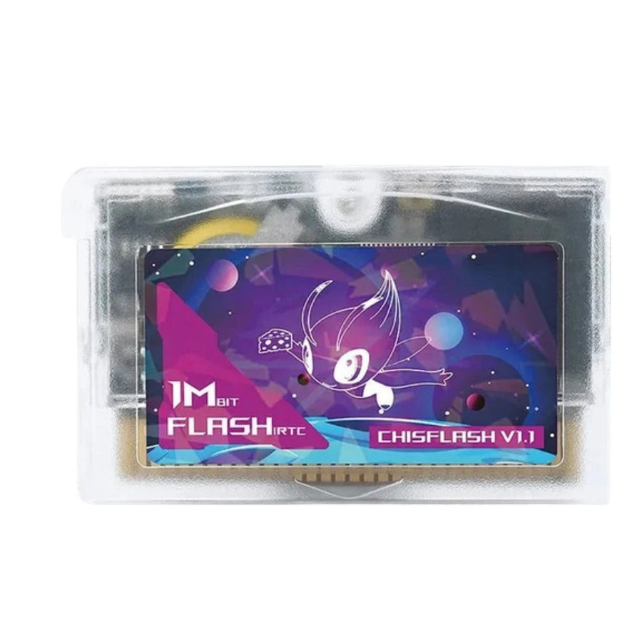 ChisFlash 32 MB GBA cartridge, translucent white colour — image 4