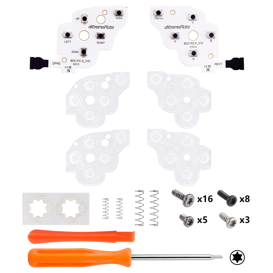 Kit Clicky eXtremeRate pour boutons de façade de Steam Deck OLED, version légère 0,98 N — visuel 13