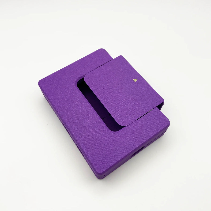 Dark purple 3-in-1 case for TrimUI Brick