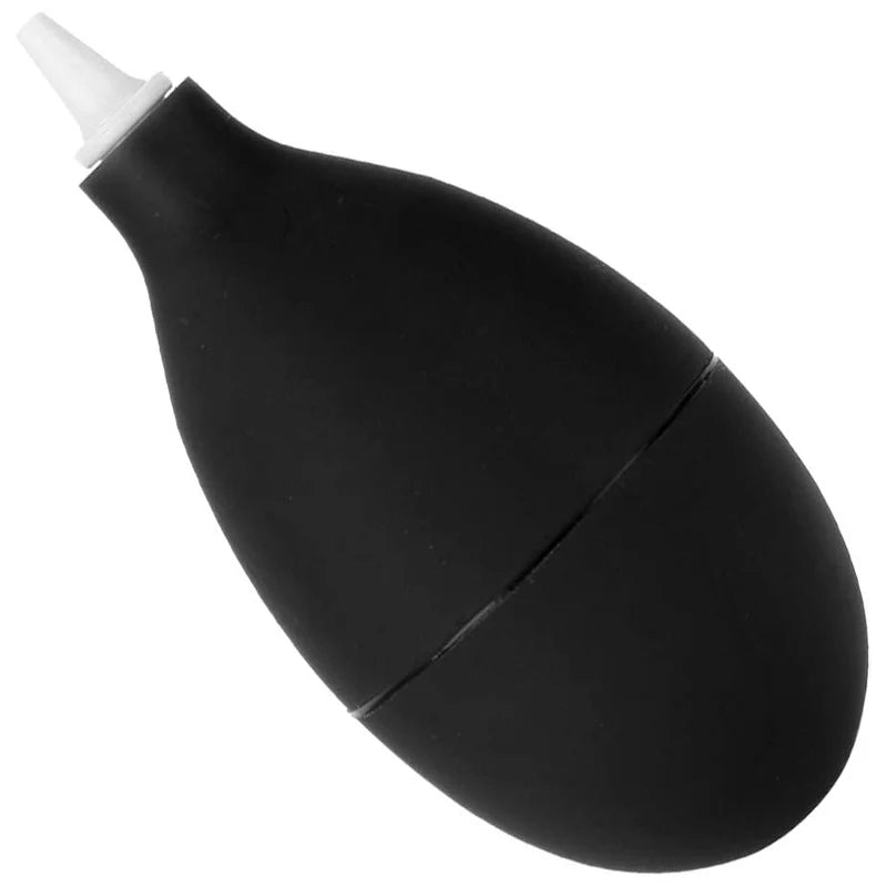 Soufflette à poussière en caoutchouc noir pour nettoyer consoles et cartouches — visuel 4
