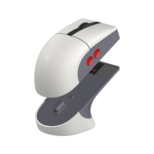 Souris sans fil 8BitDo Retro R8 avec dock de charge — capteur PAW 3395, design rétro