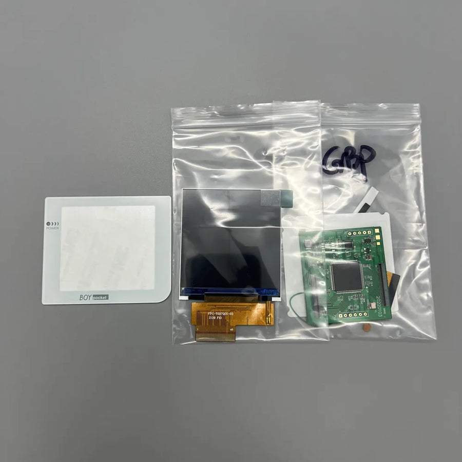 Écran IPS 2,6 pouces pour Game Boy Pocket, vitre blanche — visuel 26