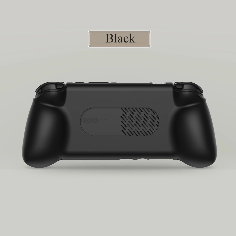 Grip ergonomique en TPU pour les consoles Retroid Pocket 4 et 4 Pro, coloris noir et blanc, visuel 3