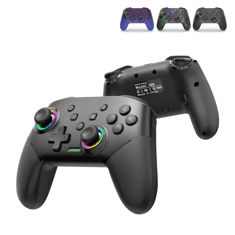 Manette sans fil Data Frog S80 pour Switch, Switch 2 et PC