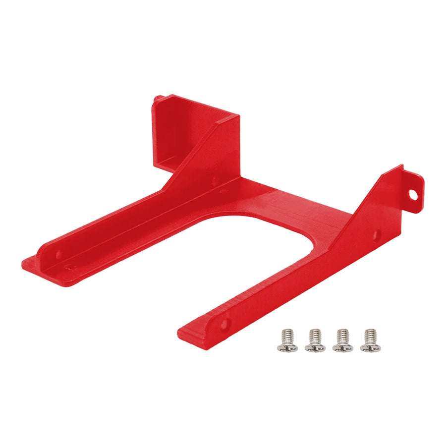 Support de disque dur 2,5 pouces pour PS2 Fat, coloris rouge, avec quatre vis