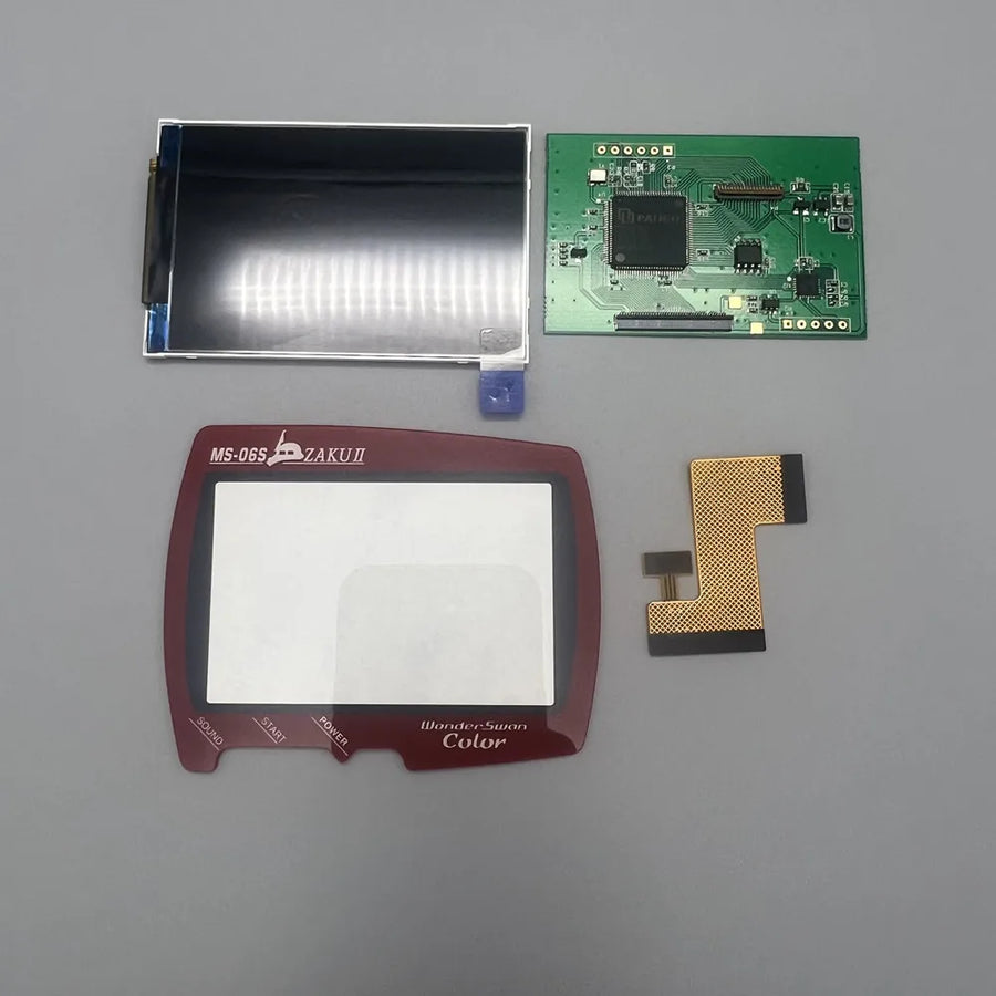 Kit écran IPS pour WonderSwan Color, avec vitre rouge — visuel 22