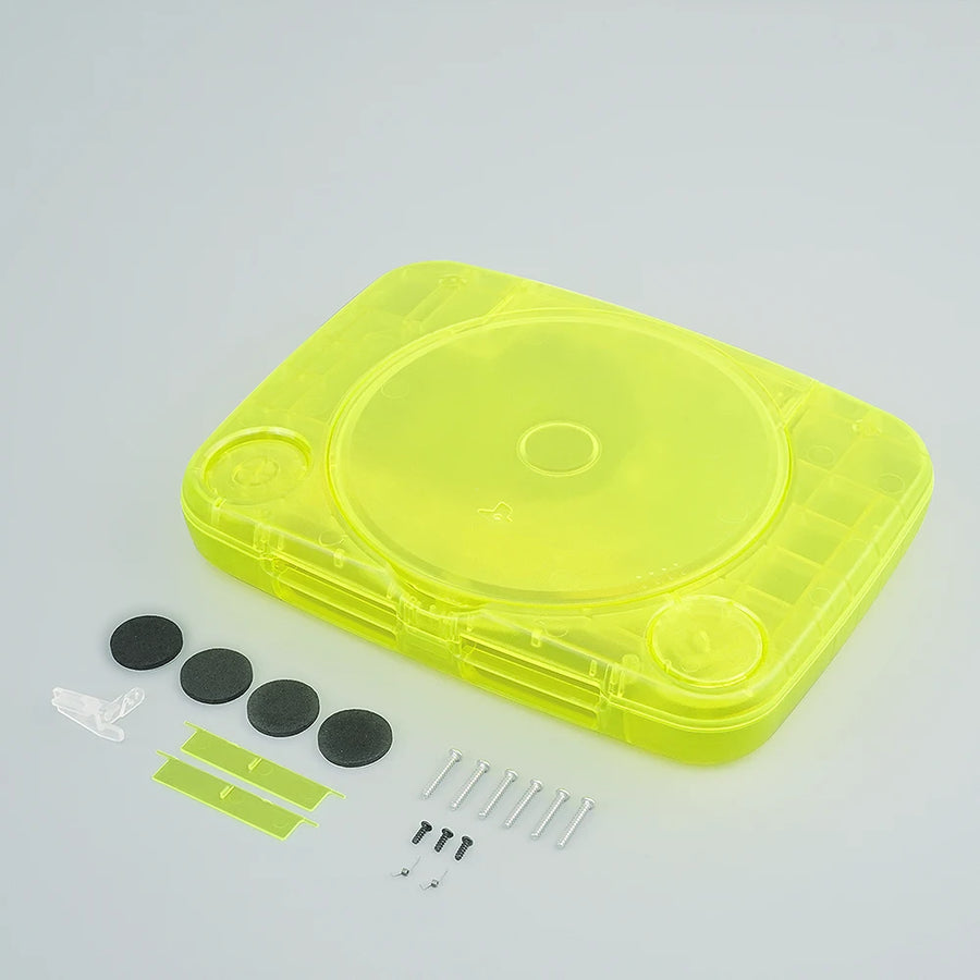 Coque de remplacement transparente pour PSone, coloris vert transparent — visuel 23