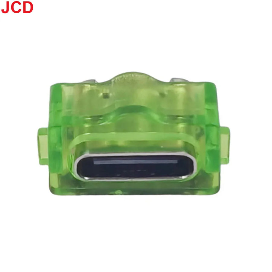 Module de port de charge USB-C pour Game Boy Advance SP — Transparent green