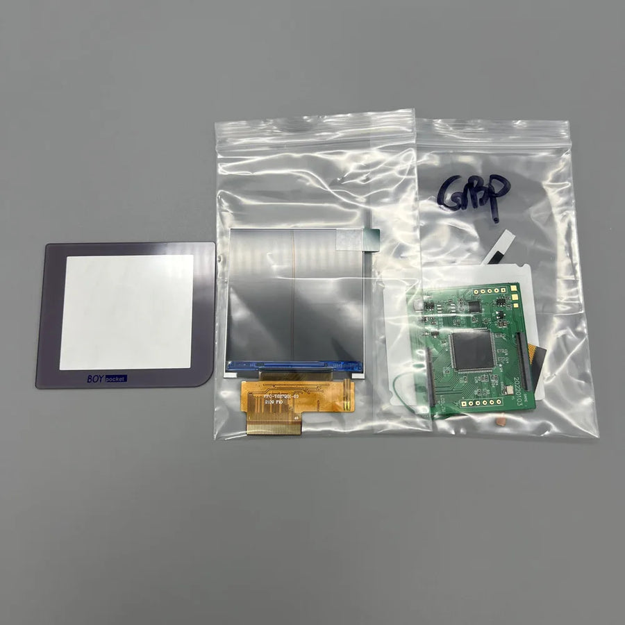 Écran IPS 2,6 pouces pour Game Boy Pocket, vitre grise sans LED — visuel 28