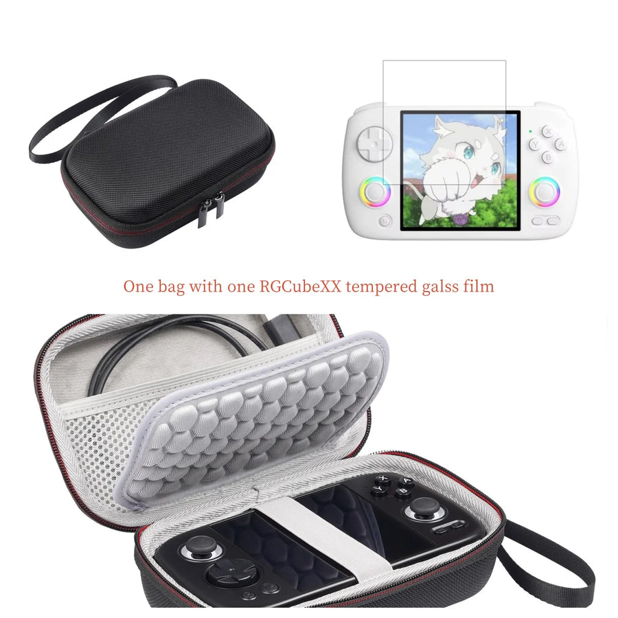 Étui rigide de transport pour les consoles portables Anbernic RG Cube et RG CubeXX, visuel 9