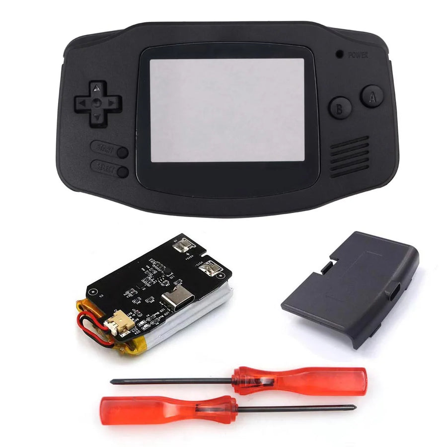 Coque GBA Hispeedido avec batterie rechargeable, coloris noir — visuel 11