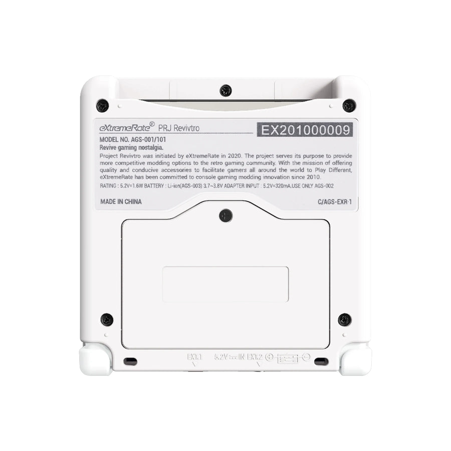 Coque de remplacement complète eXtremeRate pour Game Boy Advance SP, compatible écran IPS sans découpe — visuel 6